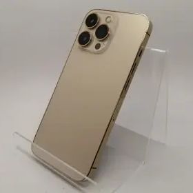 【中古】Apple au 【SIMフリー】 iPhone 13 Pro 512GB ゴールド MLUY3J/A【川崎駅前】保証期間１ヶ月【ランクC】