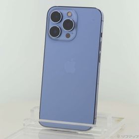 (中古)Apple iPhone13 Pro 512GB シエラブルー MLV03J/A SIMフリー(295-ud)