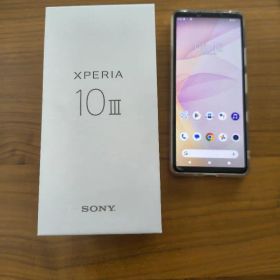 Sony Xperia 10 III SIMフリー ホワイト 本体+外箱