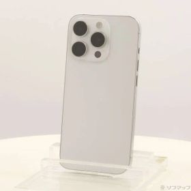 ソフマップ 〔中古品〕 iPhone15 Pro 256GB ホワイトチタニウム MTUD3J／A SIMフリー【377】