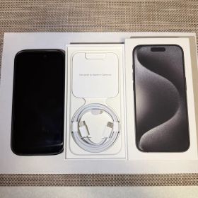 iPhone 15 Pro 256GB SIMフリー 本体 ブラック