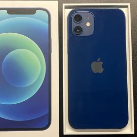 a*x様 iPhone 12 64GB ブルー 箱あり 【ジャンク扱い】