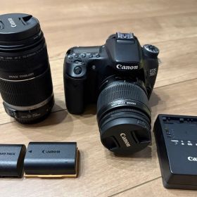 Canon EOS 70D 一眼レフ ＋ レンズ2本セット