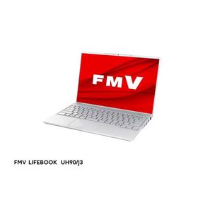 富士通 モバイルPC FMV LIFEBOOK FMVU90J3W[14型 | WUXGA | Core Ultra7 | 16GB | 512GB | Windows 11 | Office H&B | シルバーホワイト]
