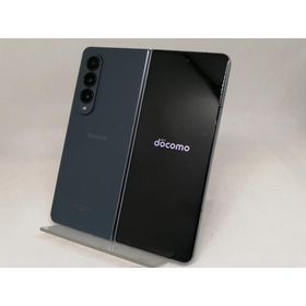 【中古】SAMSUNG docomo 【SIMフリー】 Galaxy Z Fold4 12GB 256GB SC-55C グレイグリーン【三宮駅前】保証期間１ヶ月【ランクA】