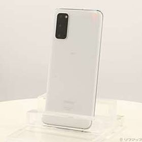 Galaxy S20 5G 128GB クラウドホワイト SCG01 auロック解除SIMフリー