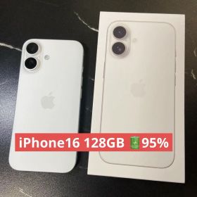 Apple iPhone 16 128GB バッテリー95% 早いもん勝ち