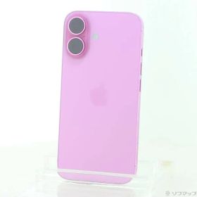ソフマップ 〔中古品〕 iPhone16 256GB ピンク MYDY3J／A SIMフリー【349】