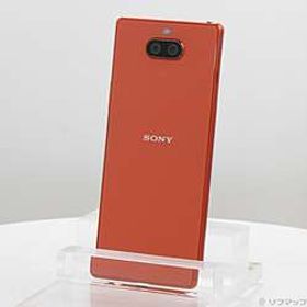 Xperia 8 64GB オレンジ SOV42 auロック解除SIMフリー