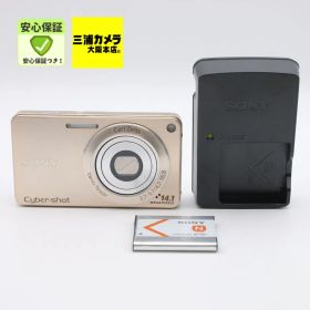 【極上品】 SONY Cyber-Shot DSC-W350 ゴールド デジタルカメラ #085VV05168
