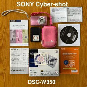 SONY Cyber-shot DSC-W350ピンク14.1メガピクセル