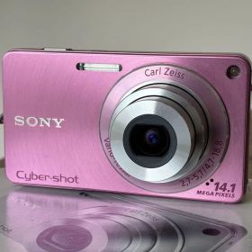 SONY Cyber-shot DSC-W350 ピンク 14.1MP