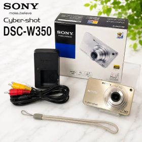 【極美品】SONY Cyber-shot DSC-W350 コンデジ 箱付