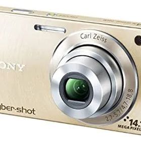 【中古】ソニー SONY デジタルカメラ Cybershot W350 ゴールド DSC-W350/N
