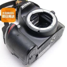 超美品 Nikon D3200 ブラック ボディ 即日発送 デジ1 Nikon デジタルカメラ 本体 あすつく 土日祝発送OK