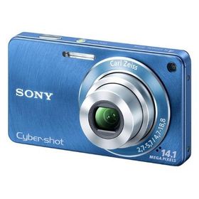 ソニー SONY デジタルカメラ Cybershot W350 ブルー DSC-W350/L(中古品)