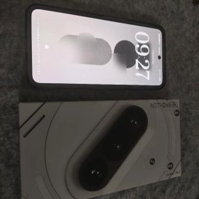 Nothing Phone (3a) 本体 ホワイト 12/256GB