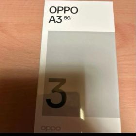 OPPO A3 5G パープル 本体128GB パープル未開封アダプタ付き