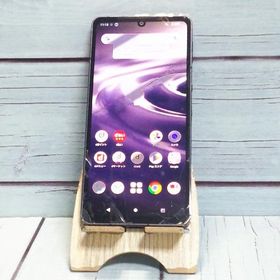 docomo SH-54B ブラック AQUOS sense6 [ジャンク] 本体 白ロム SIMロック解除済み SIMフリー J679552