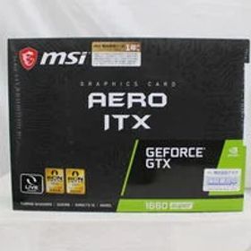 中古 MSI GeForce GTX 1660 SUPER AERO ITX（GTX1660SUPER 6GB） 3480040833 状態： C:並品