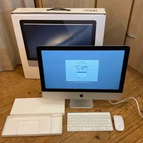 美品！Apple iMac MD093J/A 21.5 初期化済 付属品 箱入り