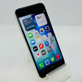 訳アリ特価！606014U【優良美品】iPhoneSE2 64GB(ホワイト)SIMフリー版