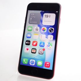 【SIMフリー】iPhoneSE2 128GB レッド 電池94％ 利用制限〇