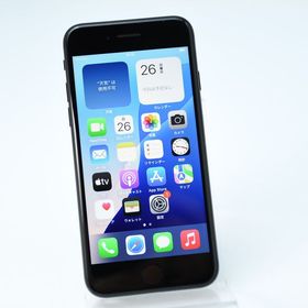 【美品＊純正電池83%】au SIMフリー iPhone SE 第２世代 64GB ブラック