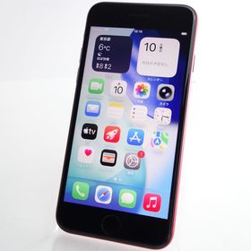 【SIMフリー】iPhoneSE2 64GB レッド 電池91％ 利用制限〇