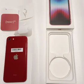 Apple iPhone SE 第3世代 64GB レッド 本体美品