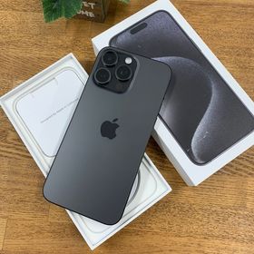 新品同様 iPhone 15ProMax 512GB ブラック 国内版SIMフリー送料無料