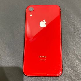 【動作正常】iPhoneXR 128GB レッド SIMフリー バッテリー容量100%