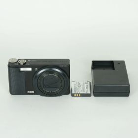 [並品] RICOH CX3 ブラック | コンパクトデジタルカメラ