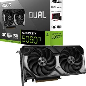 ★ASUS DUAL GeForce RTX 5060 Ti OC Edition 8GB GDDR7 PCIe 5.0 未開封 ++924876 B0F5PRHDHJ