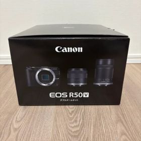 【新品同様・保証有】Canon EOS R50 V ダブルズームキット+おまけ