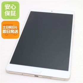 新品同様 d-01J dtab Compact ゴールド タブレット 白ロム タブレット DoCoMo HUAWEI 土日祝発送OK 06000