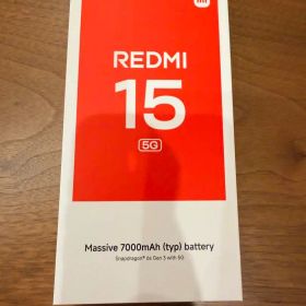 [新品未使用] Xiaomi Redmi 15 5Gチタングレー SIMフリー