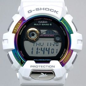 G-SHOCK ジーショック GWX-8904K-7 G-LIDE イルクジ2022 コラボ 電波ソーラー LED レインボーIP ホワイト 2022年6月発売
