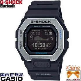 正規新品 CASIO G-SHOCK G-LIDE '20 SUMMER スクエアデジタル MIP液晶 モバイルリンク Bluetooth タイドグラフ ステンレスベゼル GBX-100-1JF
