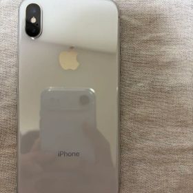 iPhone X 64GB シルバー 難あり 本体