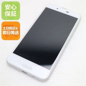 超美品 UQmobile AQUOS sense ホワイト スマホ 本体 白ロム 土日祝発送OK 08000