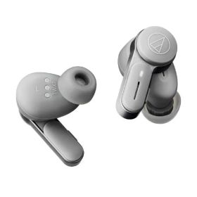 【新品】 イヤホン ワイヤレス(左右分離) Bluetooth ノイズキャンセリング ハイレゾ対応 グレー オーディオテクニカ ATH-TWX7GY