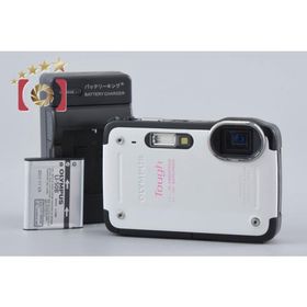 【中古】OLYMPUS オリンパス TOUGH TG-620 ホワイト コンパクトデジタルカメラ