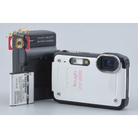 【中古】OLYMPUS オリンパス TOUGH TG-620 ホワイト コンパクトデジタルカメラ