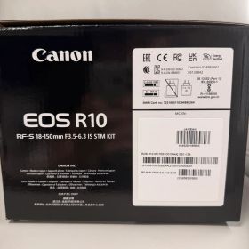 Canon EOS R10 RF-S 18-150 4549292189803