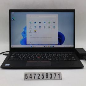 Lenovo ThinkPad X1 Carbon 6th Gen Core i5 8350U 1.7GHz/8GB/256GB(SSD)/14W/FHD(1920x1080) タッチパネル/Win11 【547259371】