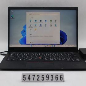 Lenovo ThinkPad X1 Carbon 6th Gen Core i5 8350U 1.7GHz/8GB/256GB(SSD)/14W/FHD(1920x1080) タッチパネル/Win11 【547259366】