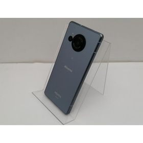 【中古】SHARP docomo 【SIMフリー】 AQUOS R8 ブルー 8GB 256GB SH-52D【仙台イービーンズ】保証期間１ヶ月【ランクB】