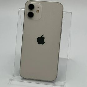 【中古D】iPhone 12 64GB ホワイト バッテリー【83%】 SIMフリー 白ロム