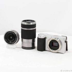 〔中古〕SONY(ソニー) α6400 ILCE-6400Y ダブルズームレンズキット シルバー〔258-ud〕